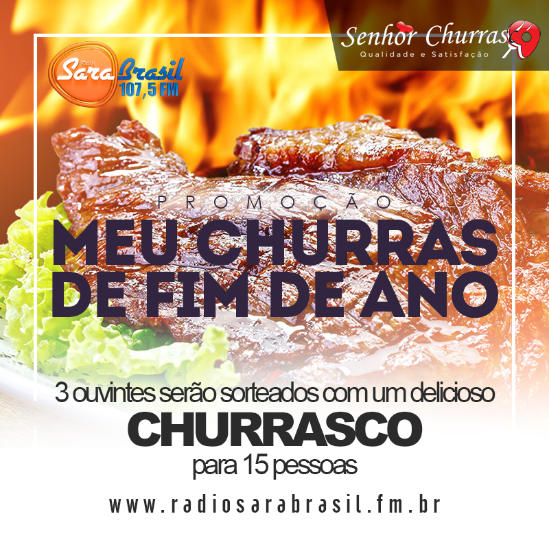 MEU CHURRAS DE FIM DE ANO