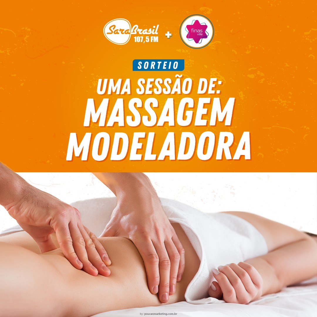 Sessão de Massagem Modeladora